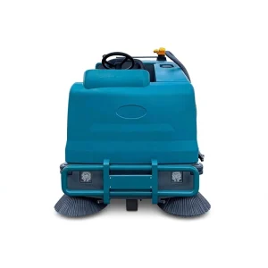 Electric Rubber Floor Sweeper Cleaning Machine