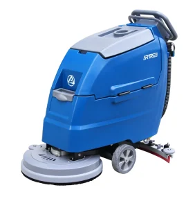 Electric Scrubber Floor Sweeper Machine for Factory and Workshop Use, 550mm Sweeping Path