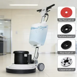 Electric Single Disc Walk-Behind Carpet Floor Buffer Scrubber