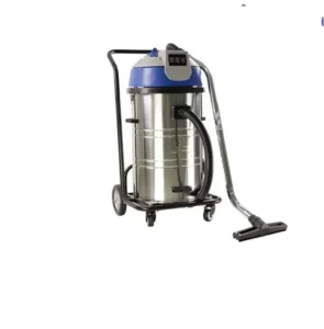 Electric Small Industrial Wet Dry Vacuum Cleaners With 3 Motors 80L