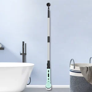 Electric Spin Scrubber Brush with Rotating Cleaning Feature