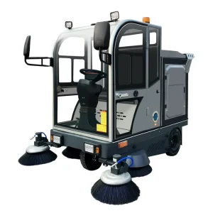 Electric Street Floor Sweepers Ride on Road Sweeper Machine