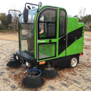 Electric Sweeper with Engine and Motor for Factories, Streets, Properties and Parks
