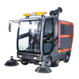 Electric Tow Tractor and Industrial Street Sweeper Truck