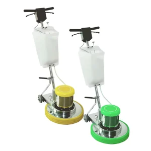 Electric Walk-Behind Floor Carpet Polisher with Side Brush for Terrazzo and Marble Floors