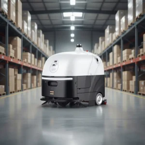 Electric Walk-Behind Industrial Cleaning Robot with Automatic Navigation