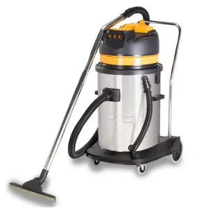 Electric Wet & Dry Industrial Stainless Steel Vacuum Cleaner with 1500W Motor