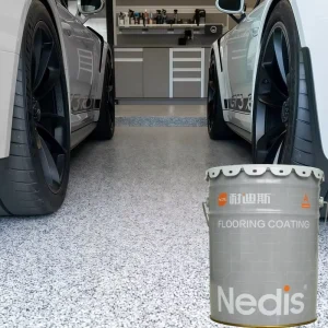 Epoxy Colored Sand Floor Coating Marble-Effect Decorative Coating for Industrial Showrooms Garages and Concrete