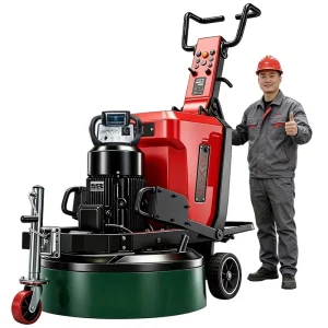 Epoxy Floor Grinder Variable Frequency Polishing Terrazzo Machine Speed-Adjustable Dust-Free Cement Floor Grinder
