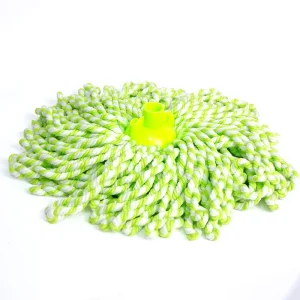 Esun Aluminum Pole Microfiber Rope Mop Head Household Cleaning Mops for Floor Cleaning