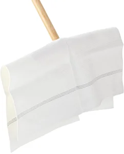 Esun Custom Perforated Lint Free Cotton Square Kitchen Eco Friendly Washable Mop Cloth Refills Mop Pads