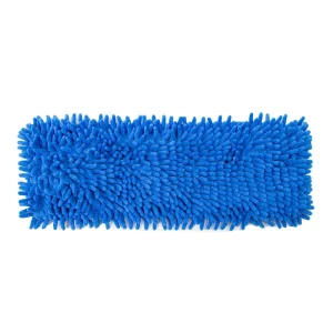Esun Home Reusable Microfiber Dust Pocket Chenille Mop Washable for Floor Cleaning with Aluminum Pole