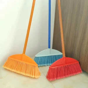 Eucalyptus Wood Broom Mop Handle with PP Soft Flagged Bristles