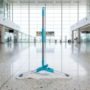 Euro Style Commercial Mop System Professional Industrial Cotton Dust Mop Steel Eco Friendly Quick Dry Floor Cleaning Mop