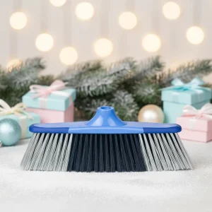 Everyday Household Plastic Soft Bristle Broom PP Material Broom Head with Hand Style Cleaning