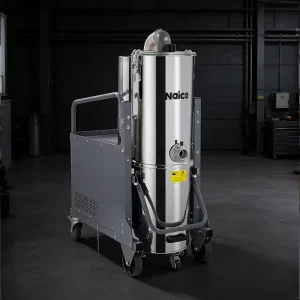 Explosion-Proof Stainless Steel Industrial Vacuum Cleaner 380V 2.2KW 50L Low Noise Negative Pressure Monitoring Anti-Static