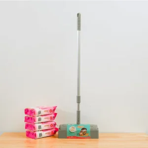 Extendable Long Aluminum Handle Large Wide 30 60 100 Sheets Tear Paper Sticky Curtain Carpet Floor Dust Cleaning Mop Lint Roller