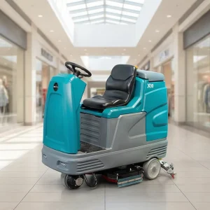 Extended Use GIYO X10 Floor Cleaning Machine Scrubber with Large 155L Solution Tank
