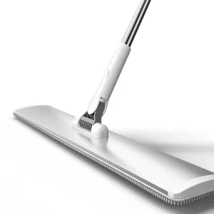 Extra Large Aluminum Chenille Flat Mop Heavy Duty Self Wringer Dust Mop for Household Hospital & Commercial Floor Cleaning
