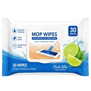 Extra-Large Non-Woven Scented Disposable Wet Mop Pads 40x60cm