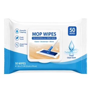 Extra-Large Non-Woven Scented Disposable Wet Mop Pads 40x60cm