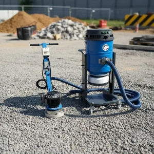 FG250 220V Concrete Floor Grinder with Diamond Cup Wheels