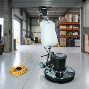 FM17 Walk-Behind Electric Marble Floor Polishing Machine, 1.5HP, Single Disc, 2 Gallon