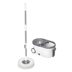 Factory 360 Spin Magic Mop Easy Clean Walkable Style Mop Bucket Wheels Household Household Mops