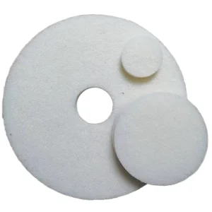 Factory 430mm 17 Inch Non Woven Heavy Duty Wax Removal Pad Floor Stripping Pad for Concrete Surface Preparation