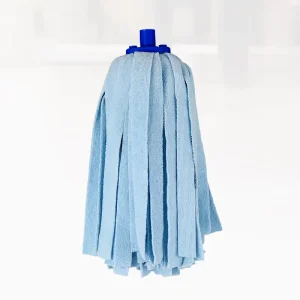 Factory Absorbent Microfiber Strip Microfiber Wet Floor Mop Commercial Microfiber Cotton Round Wet Mop Head Floor Cleaning Mops