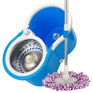 Factory Best Easy Cleaning Microfiber Mops Swivel Spinning 360 Rotating Clean Floor Spin Magic Mop With Plastic Bucket