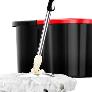 Factory Best Easy Cleaning Microfiber Mops Swivel Spinning 360 Rotating Clean Floor Spin Magic Mop with Plastic Bucket
