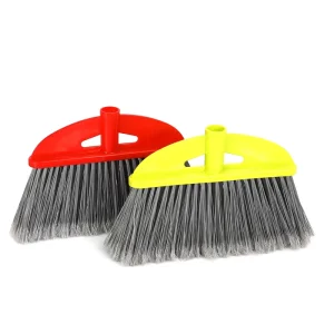 Factory Best Selling Head Plastic Floor Cleaning Broom Sweeping Broom for Indoor and Outdoor