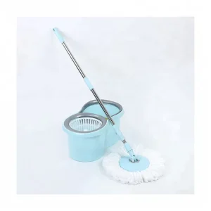 Factory Best Selling High Quality 360 Double Spin Magic Easy Tornado Mop Stainless Steel Self Wringer Eco Friendly