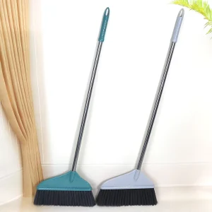 Factory Broom Sweeper with Long Handle for Indoor and Outdoor Floor and Carpet Cleaning