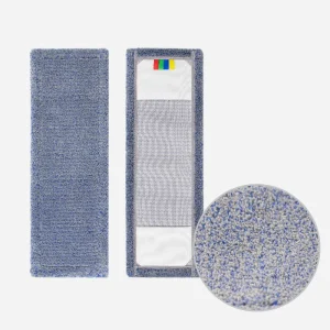 Factory Custom Aluminum Dust Mop Head Refill for Household Floor Cleaning Reusable Microfiber Flat Wet Mops Pads Replacement