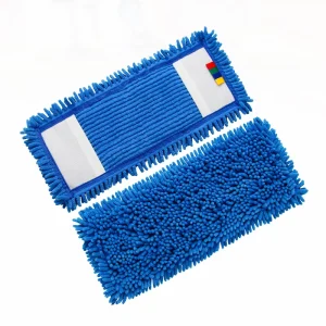 Factory Custom Microfiber Chenille Mop Commercial Floor Cleaning Mop Microfiber Chenille Mop Microfiber Wet Chenille Reusable