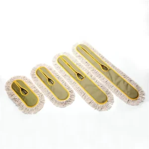 Factory Customization Cotton Polyester Flat Mop for Hotels, Schools and Gyms