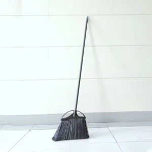 Factory Customized Large-Size Heavy-Duty Flagged Angle Sweeping Broom for Garage Courtyard Deck Lobby