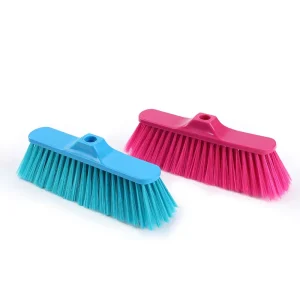 Factory Customized Soft Plastic Floor Broom with Dustpan