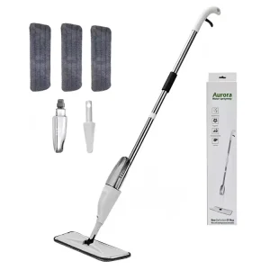 Factory Direct 360-Degree Rotating Long-Handle Spray Mop with Sprayer for Household Use