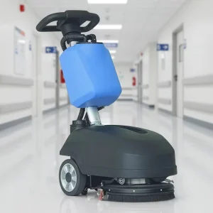 Factory Direct Automatic Walk Behind Tile Floor Scrubber for Hospitals