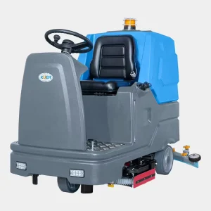 Factory Direct Electric Ride-On Floor Scrubber Sweeper for Street and School