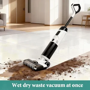 Factory Direct Electrolysis Water Disinfection Washing Vacuum Cleaner with Self-Cleaning, Wireless Wet and Dry Cleaning