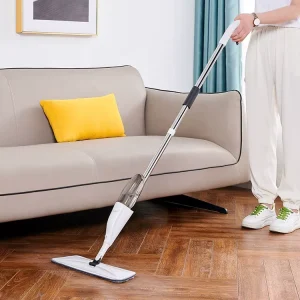 Factory Direct Household Floor Cleaning Spray Mop with Water Tank, Long Handle, and Sprayer
