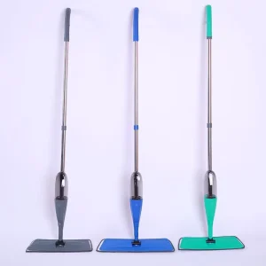 Factory Direct Household Water Spray Mop with Microfiber Pad, Long Handle and Sprayer