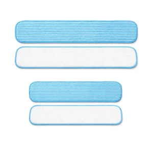 Factory Direct Microfibre Twisted Stripe Mop Head Flat Mop Replacement Cloth Wet and Dry Mop Cloth