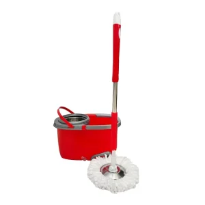 Factory Direct Sale of Ultra fine Fiber Mops and Wringer Bucket Sets Hands free Dual drive Floor Cleaning Mop