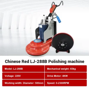 Factory Direct Sales LJ 288 Floor Grinder Motor Stable and zero Pollution for High end Tooling Projects