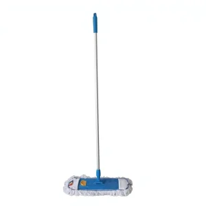 Factory Direct Supply High Quality Polyester Synthetic Dust Mop for Mall School Hotel Property Janitorial Floor Cleaning